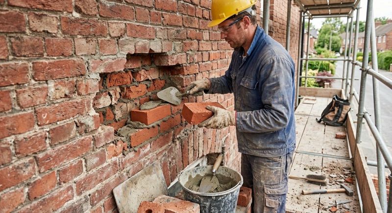 Brick Landscaping Installation in West Hartford, CT